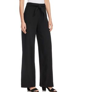 Aqua front tie wide leg pants!